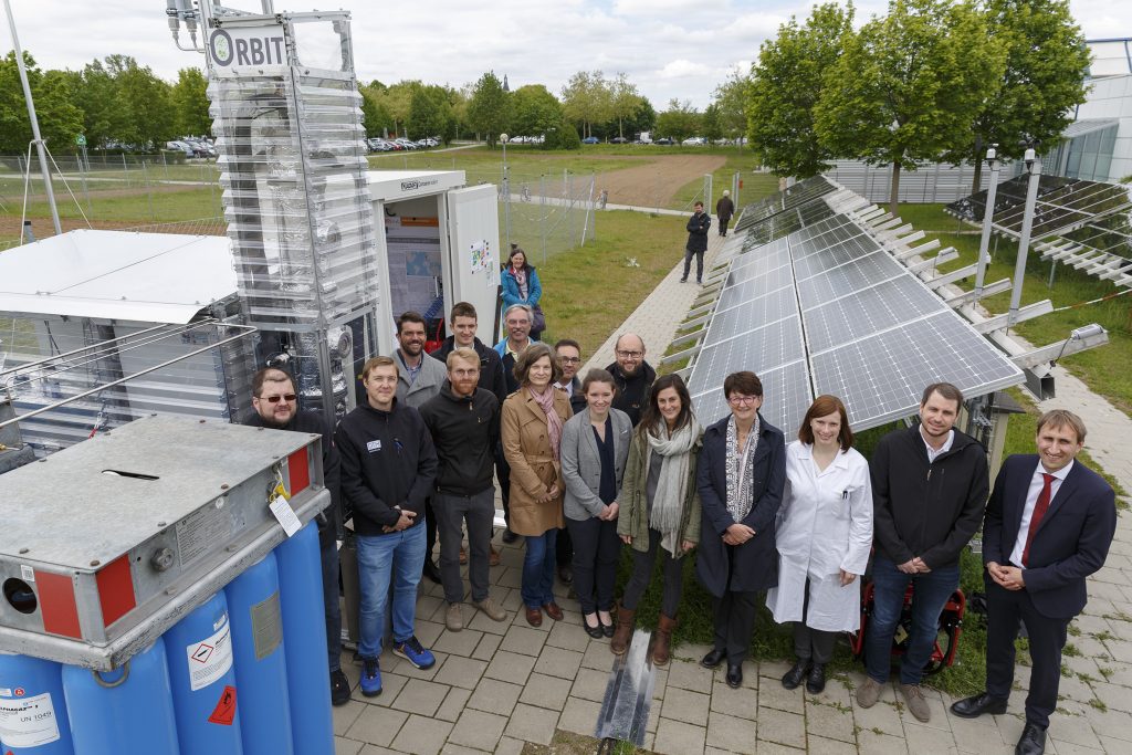 Official launch of the trial operation of the ORBIT bioreactor
